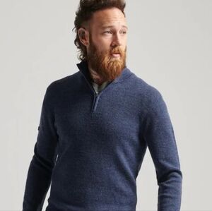 Woolrich Quarter Zip Henley